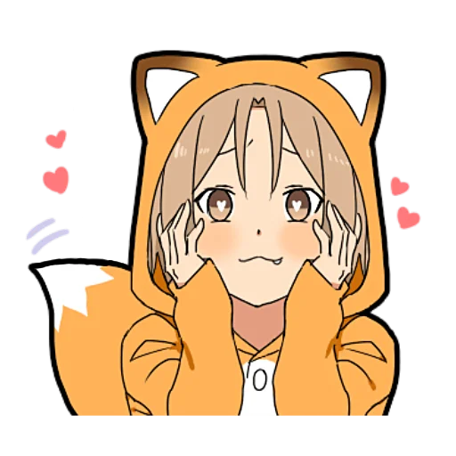 🥰 Стикер «Потерянный-Кун 2» для Telegram