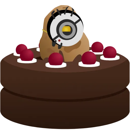 Стикерпак GLaDOS Portal для Telegram
