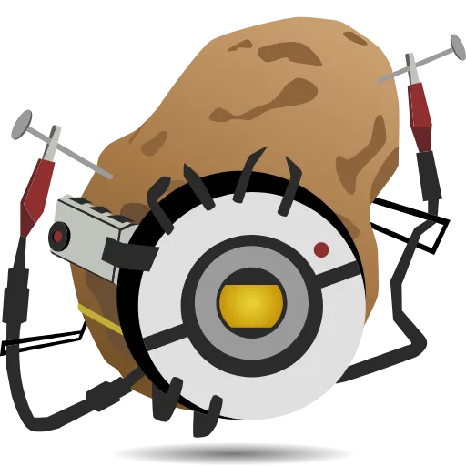 👁 Стикер «GLaDOS Portal» для Telegram