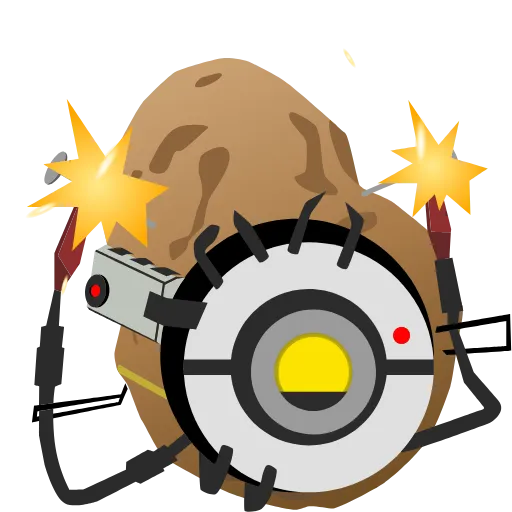 ⚰️ Стикер «GLaDOS Portal» для Telegram