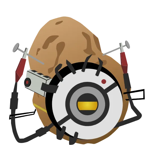 👁 Стикер «GLaDOS Portal» для Telegram