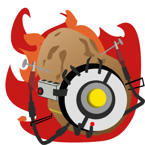 🔥 Стикер «GLaDOS Portal» для Telegram