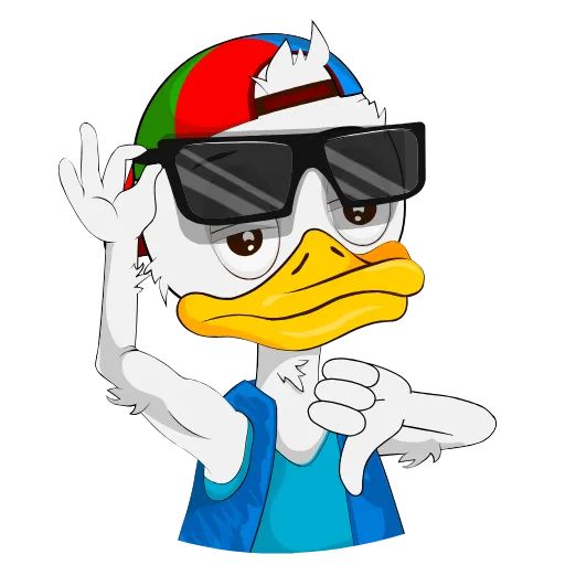 👎 Стикер «POSDuck» для Telegram