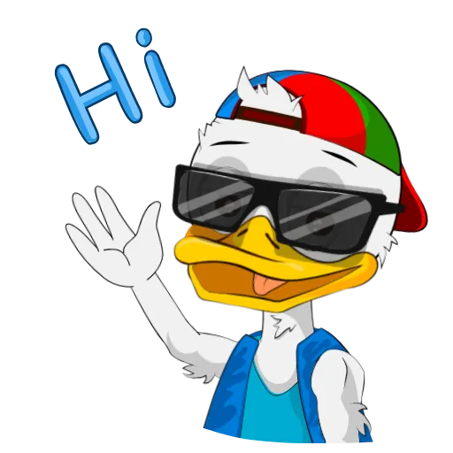 👋 Стикер «POSDuck» для Telegram