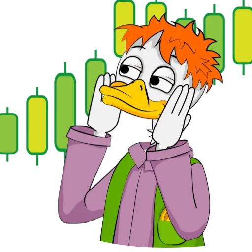 📈 Стикер «POSDuck» для Telegram