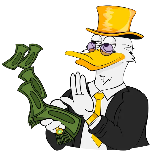 💰 Стикер «POSDuck» для Telegram