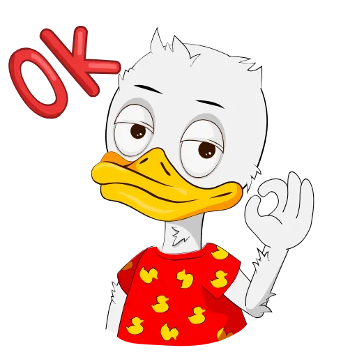 👌 Стикер «POSDuck» для Telegram