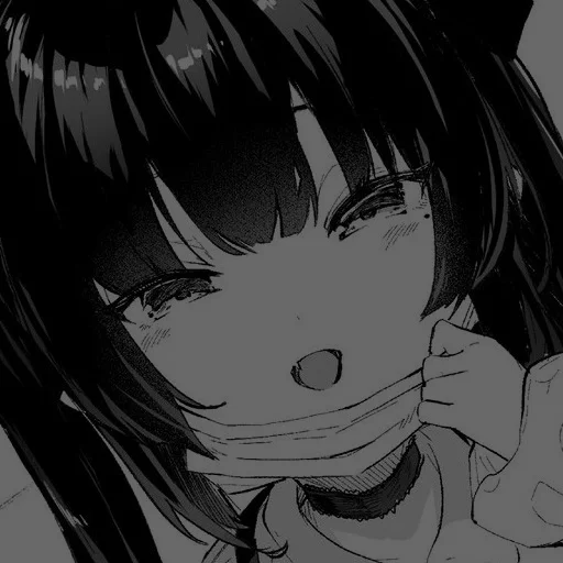 🖤 Стикер «iwishiwasdeadhuh» для Telegram