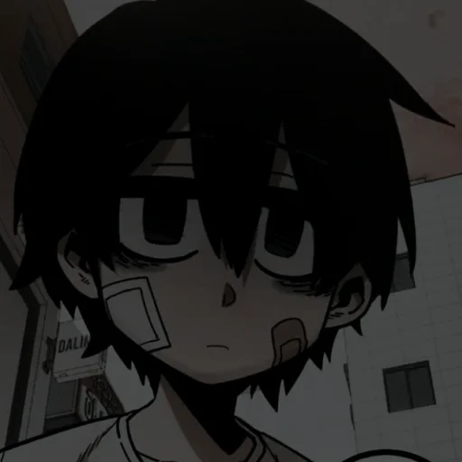 🖤 Стикер «iwishiwasdeadhuh» для Telegram