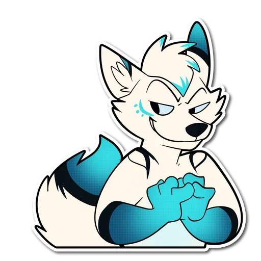 🤪 Стикер «Пошлый Лис» для Telegram