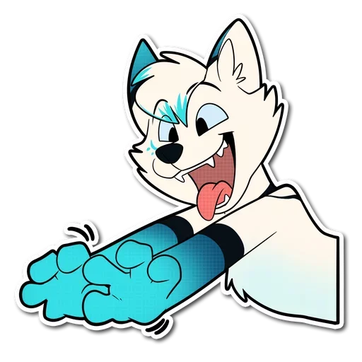 😏 Стикер «Пошлый Лис» для Telegram