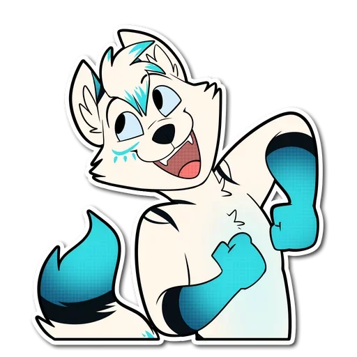 😚 Стикер «Пошлый Лис» для Telegram