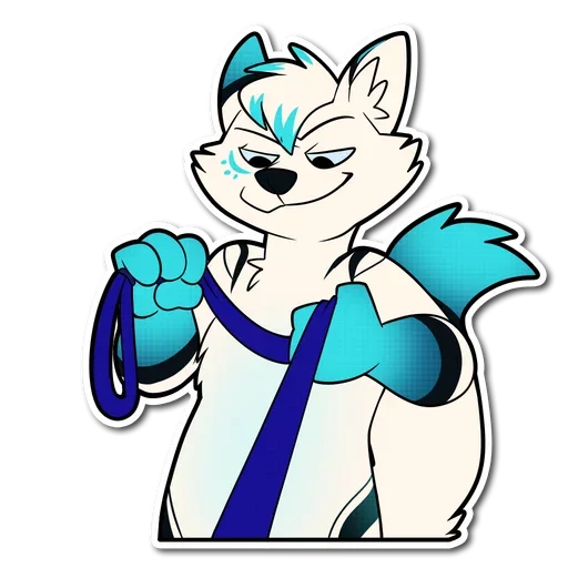 😙 Стикер «Пошлый Лис» для Telegram