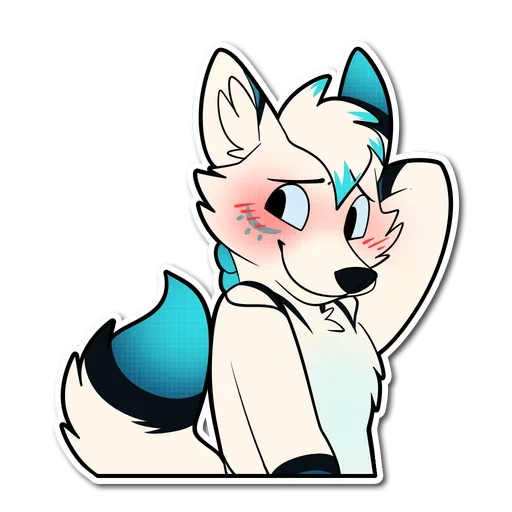 😙 Стикер «Пошлый Лис» для Telegram