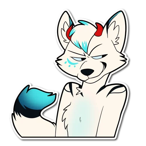 🤨 Стикер «Пошлый Лис» для Telegram