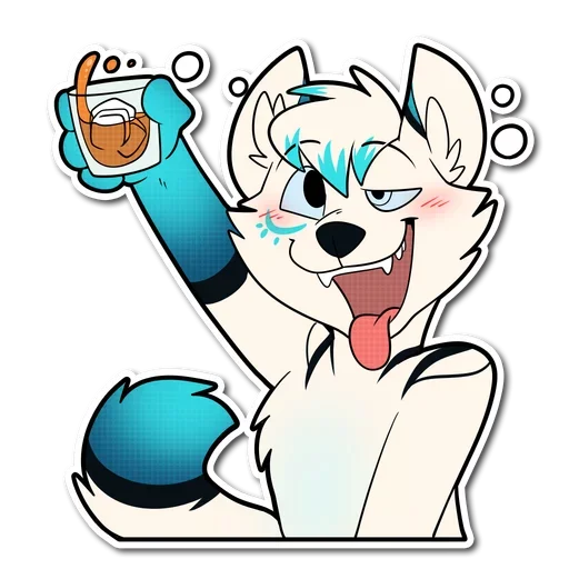 🤩 Стикер «Пошлый Лис» для Telegram