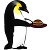 🍔 Эмодзи «Позитивные пингвины» для Telegram