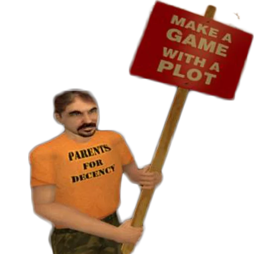 🇺🇸 Стикер «Postal 2» для Telegram
