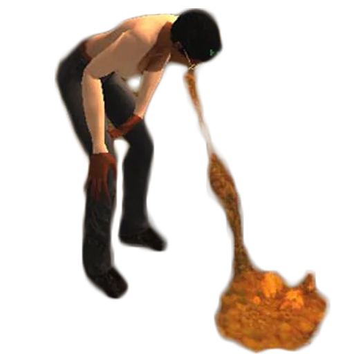 😷 Стикер «Postal 2» для Telegram