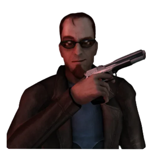 😏 Стикер «Postal 2 Чувак» для Telegram
