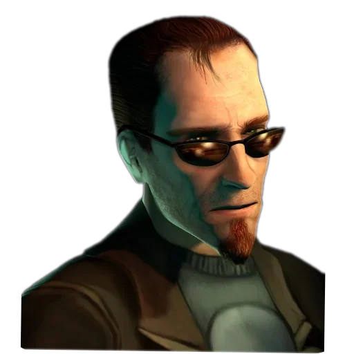 😐 Стикер «Postal 2 Чувак» для Telegram
