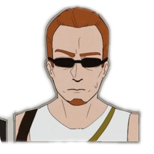 🙂 Стикер «Postal 2 Чувак» для Telegram