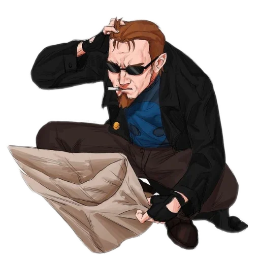 Стикерпак Postal 2 Чувак для Telegram