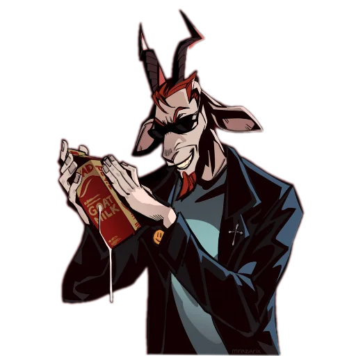 😈 Стикер «Postal 2 Чувак» для Telegram