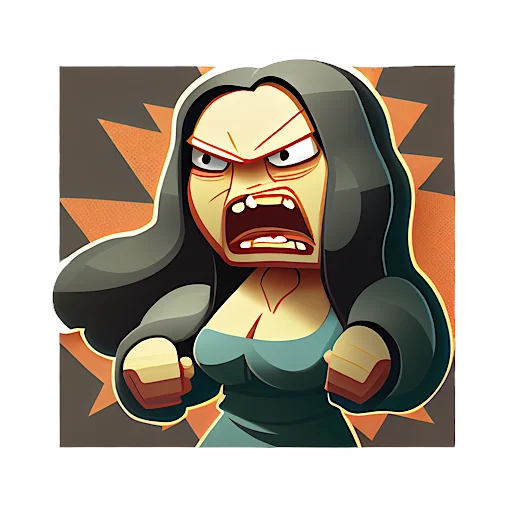 🤬 Стикер «postermother» для Telegram