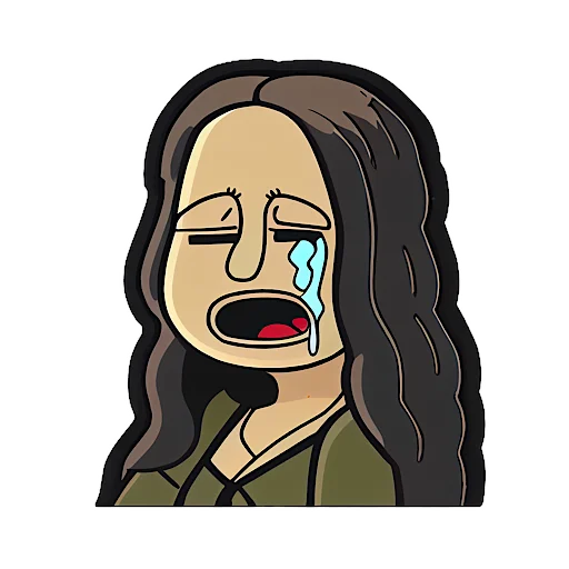 😢 Стикер «postermother» для Telegram