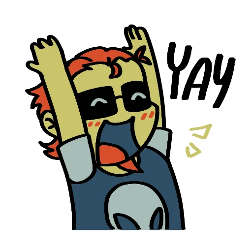 😄 Стикер «Postman guys» для Telegram