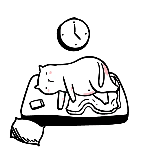 ⏰ Стикер «постороннимв» для Telegram