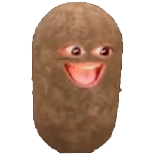 🤪 Стикер «Zebkii Potato» для Telegram