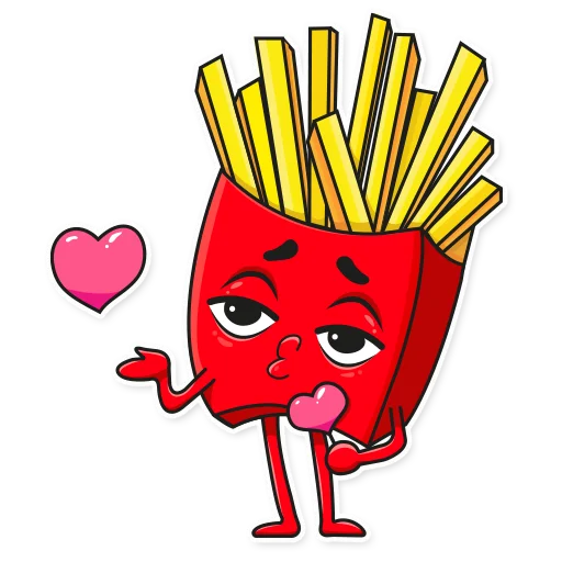 Стикерпак Potatoes with Love для Telegram