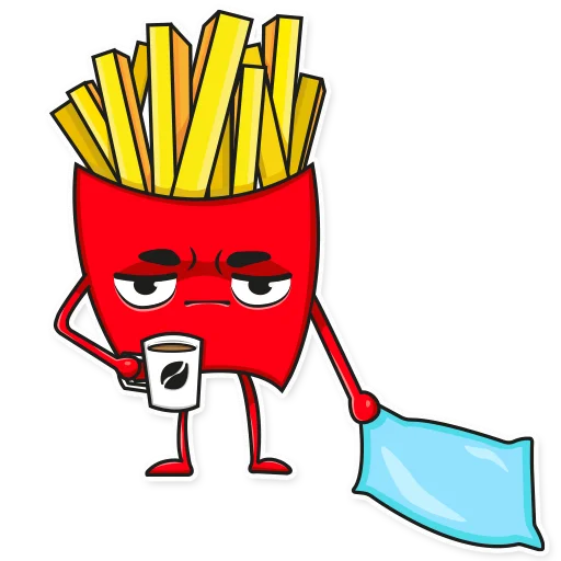 😡 Стикер «Potatoes with Love» для Telegram