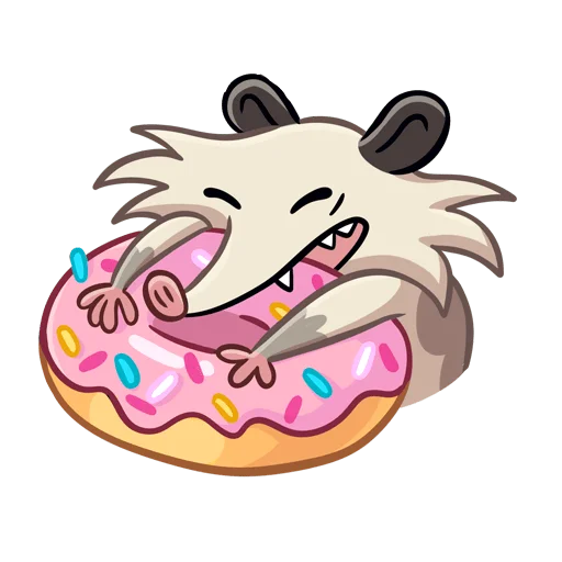 🍩 Стикер «Потато Без Текста» для Telegram