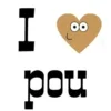 Стикер 24 🥺 Pou