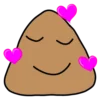 🥰 Эмодзи «Pou / какашка» для Telegram