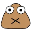 🤐 Эмодзи «Pou / какашка» для Telegram