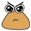 😠 Эмодзи «Pou / какашка» для Telegram