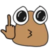 🖕 Эмодзи «Pou / какашка» для Telegram