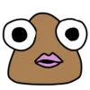 👄 Эмодзи «Pou / какашка» для Telegram