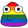 🏳️‍🌈 Эмодзи «Pou / какашка» для Telegram