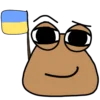 Стикерпак Pou / какашка для Telegram