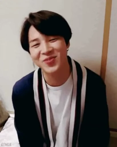 🤍 Стикер «jimin bts» для Telegram
