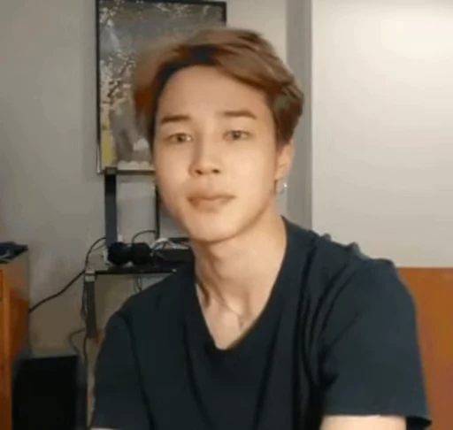 🤍 Стикер «jimin bts» для Telegram