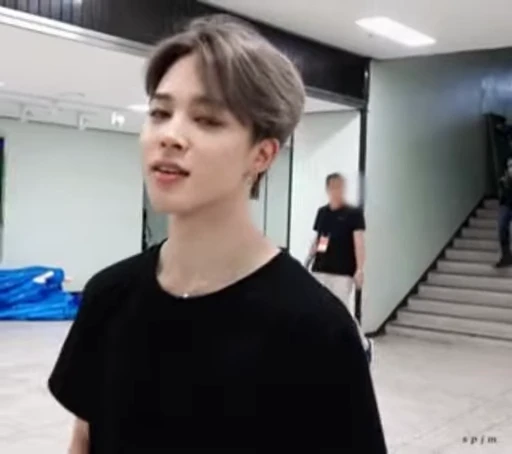🤍 Стикер «jimin bts» для Telegram