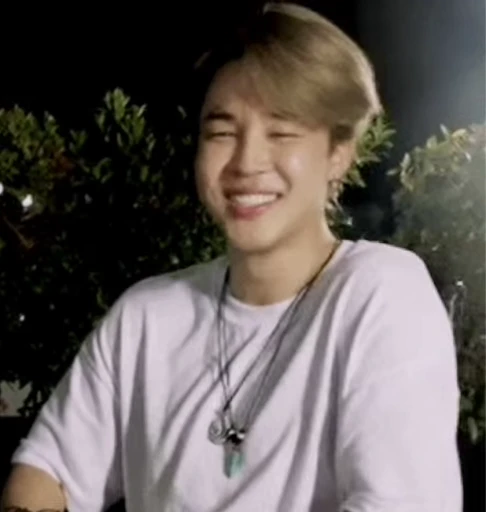 🤍 Стикер «jimin bts» для Telegram
