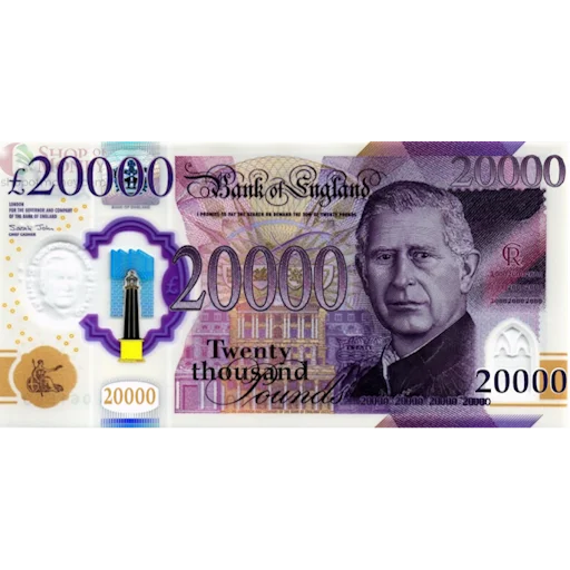 💲 Стикер «Британский фунт стерлингов» для Telegram