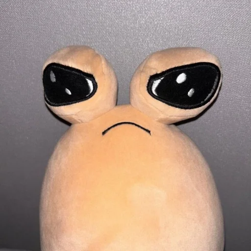 ☹️ Стикер «Pou Plush» для Telegram